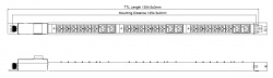 Блоки распределения питания PDU-32AV24-18C3-6C9-3P, вид 1