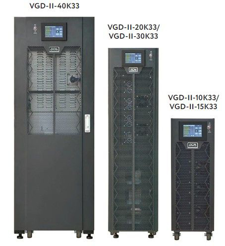 Бесперебойное электропитание для вычислительной техники: инверторные ИБП серии VGD-II-K33 от POWERCOM